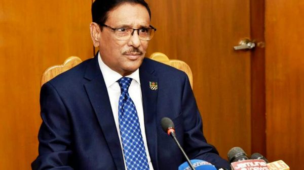 আওয়ামী লীগ সাধারণ সম্পাদক ওবায়দুল কাদের।