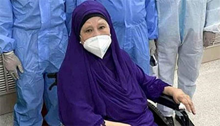 বিএনপি চেয়ারপারসন খালেদা জিয়া