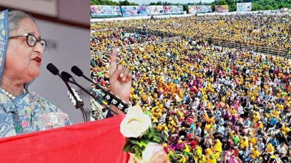 আজ শনিবার দুপুরে চট্টগ্রামের আনোয়ারা উপজেলার কেইপিজেড মাঠে জনসভায় তিনি প্রধান অতিথি হিসেবে বক্তব্য দেন প্রধানমন্ত্রী শেখ হাসিনা