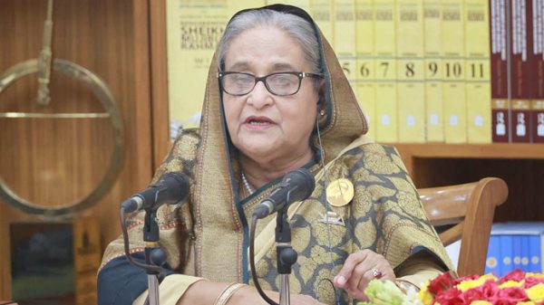 প্রধানমন্ত্রী শেখ হাসিনা