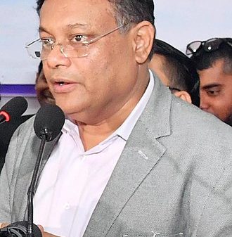 তথ্য সম্প্রচারমন্ত্রী এবং আওয়ামী লীগের যুগ্ম-সাধারণ সম্পাদক হাছান মাহমুদ।