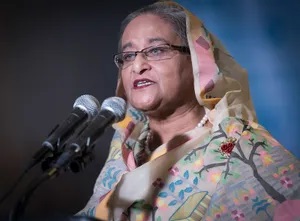 প্রধানমন্ত্রী শেখ হাসিনা।
