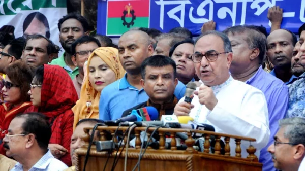 সমাবেশে মির্জা আব্বাস