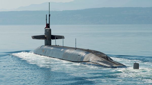 গত ৫ নভেম্বর ইউএস সেন্ট্রাল কমান্ডের আওতাধীন অঞ্চলে একটি ওহাইও-ক্লাস সাবমেরিন এসে পৌঁছেছে।