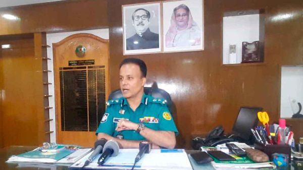 ডিএমপির অতিরিক্ত কমিশনার ড. খ মহিদ উদ্দিন।