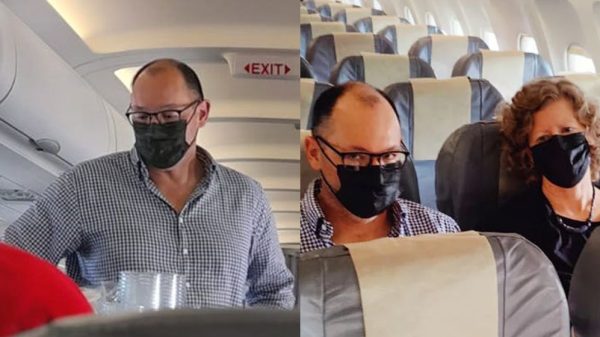 মার্কিন রাষ্ট্রদূত পিটার হাস ও তার স্ত্রী