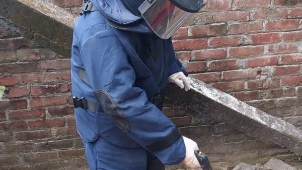 আজ শনিবার বেলা ১১টার দিকে স্থানীয় একটি আমবাগানে র্যাবের বোমা ডিসপোজাল ইউনিট ককটেলগুলো নিস্ক্রিয় করে।