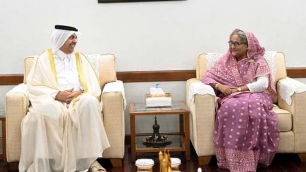 মঙ্গলবার (১৯ ডিসেম্বর) বাংলাদেশে কাতারের রাষ্ট্রদূত সেরায়া আলী মাহদি সাইদ আল-কাহতানি প্রধানমন্ত্রীর সঙ্গে গণভবনে সৌজন্য সাক্ষাৎ করতে এলে এসব কথা বলেন প্রধানমন্ত্রী।