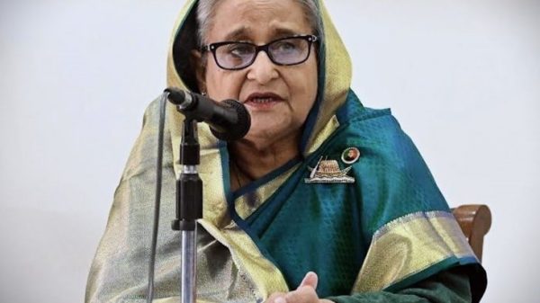 প্রধানমন্ত্রী শেখ হাসিনা।
