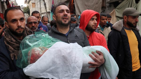 গত ৭ অক্টোবর ইসরায়েল-হামাস সংঘাত শুরুর পর থেকে গত বৃহস্পতিবার (১ ফেব্রুয়ারি) পর্যন্ত ২৭ হাজার ১৯ জন ফিলিস্তিনিকে হত্যা করেছে ইসরায়েলি সেনা