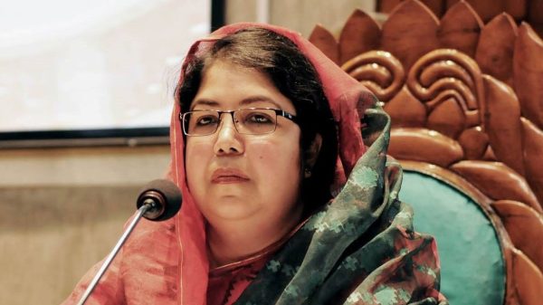 জাতীয় সংসদের স্পিকার ড. শিরীন শারমিন চৌধুরী।