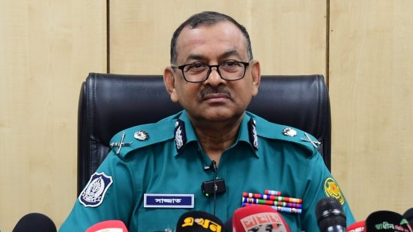 ডিএমপি কমিশনার শেখ মো. সাজ্জাত আলী।