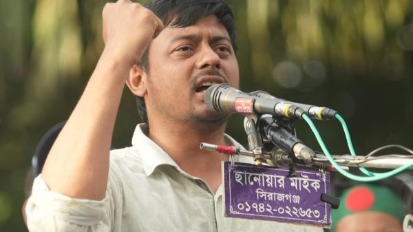 জাতীয় নাগরিক পার্টির (এনসিপি) মুখ্য সমন্বয়ক নাসীরুদ্দীন পাটওয়ারী।