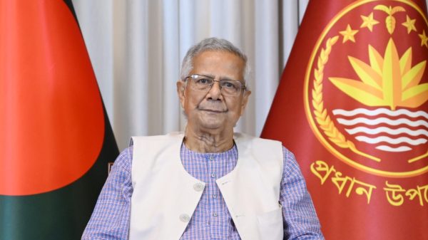 প্রধান উপদেষ্টা অধ্যাপক ড. মুহাম্মদ ইউনূস।