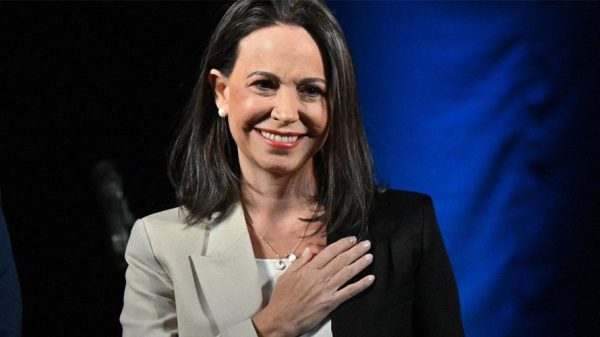 ভেনেজুয়েলার রাজনীতিবিদ মারিয়া কোরিনা মাশাদো।